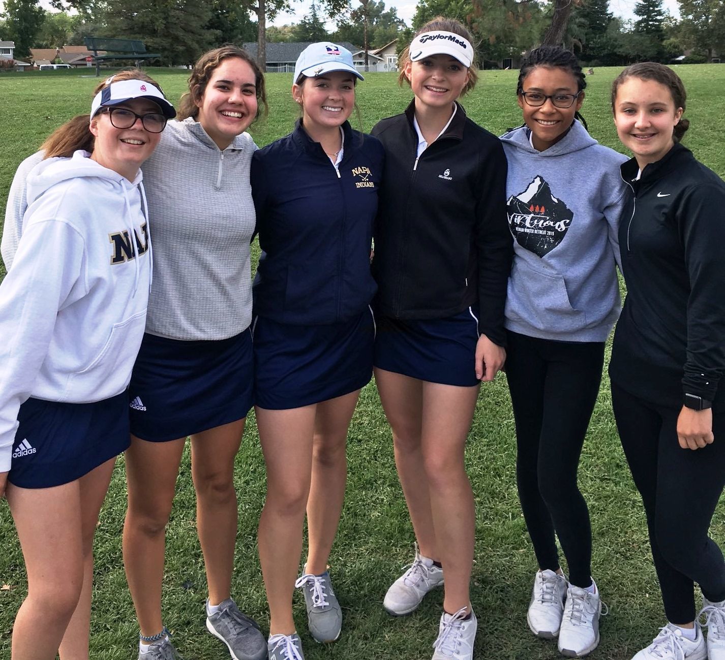 Napa High girls golf team
